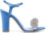 Manolo Blahnik Ostria 90mm star-embellished sandals Blue - Thumbnail 1
