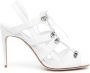 Manolo Blahnik Problax 106mm lace-up sandals White - Thumbnail 1