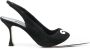 Manolo Blahnik Zaboru 75mm slingback pumps Black - Thumbnail 1