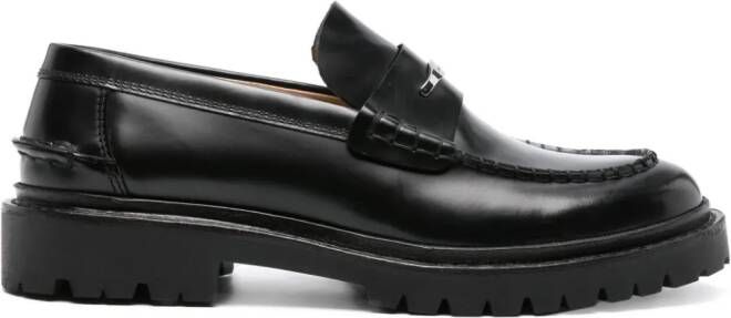 MARANT Frezzah leather loafers Black