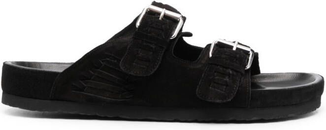 MARANT Lekson leather sandals Black