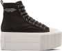 Marc Jacobs 75mm platform canvas sneakers Black - Thumbnail 1