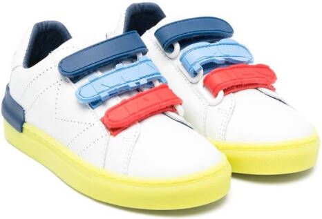 Marc Jacobs Kids colour-block leather sneakers White