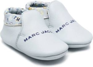 Marc Jacobs Kids logo-print slippers Blue