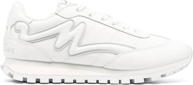 Marc Jacobs White 'The Leather Jogger' Sneakers