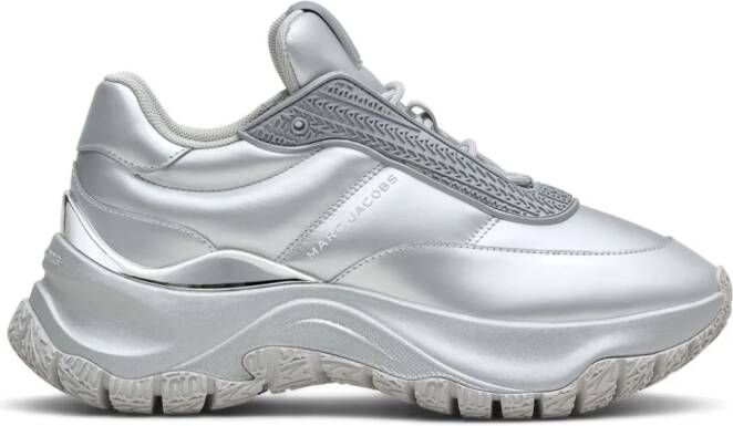 Marc Jacobs The Metallic Lazy Runner sneakers Silver