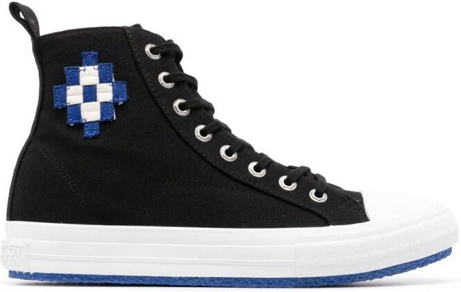 Marcelo Burlon County of Milan lace-up high-top sneakers Black