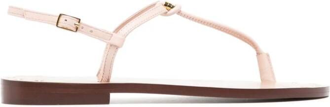 MARIA LUCA Capri leather sandals Pink