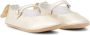 Marie-Chantal Olympia Angel Wing leather ballerina shoes Gold - Thumbnail 1