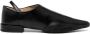 Marine Serre pointed-toe leather mules Black - Thumbnail 1