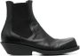 Marni black leather chelsea boots - Thumbnail 1