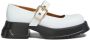 Marni buckle-fastening leather loafers White - Thumbnail 1