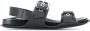 Marni buckle-strap leather sandals Black - Thumbnail 1