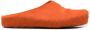 Marni Fussbet Sabot calf-hair slippers Orange - Thumbnail 1