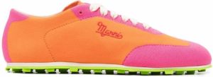 Marni colour-block low-top sneakers Orange