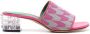Marni crystal-heel patterned sandals Pink - Thumbnail 1