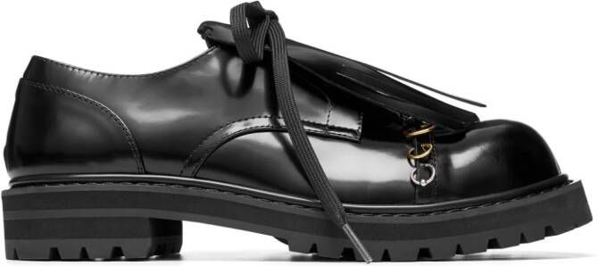 Marni Dada leather Derby shoes Black