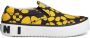 Marni floral-print slip-on sneakers Yellow - Thumbnail 1
