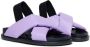 Marni Kids moulded-footbed leather sandals Purple - Thumbnail 1