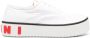 Marni logo-embossed flatform sneakers White - Thumbnail 1