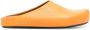 Marni logo-print round-toe loafers Orange - Thumbnail 1