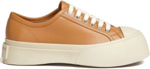 Marni low-top lace-up sneakers Brown