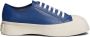 Marni Pablo lace-up leather sneakers Blue - Thumbnail 1