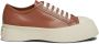 Marni Pablo leather sneakers Brown - Thumbnail 1