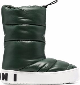 Marni padded snow boots Green