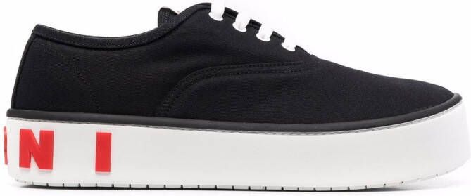 Marni PAW lace-up sneakers Black