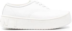 Marni platform sole sneakers White
