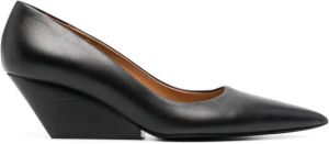 Marni pointed Cuban-heel pumps Black