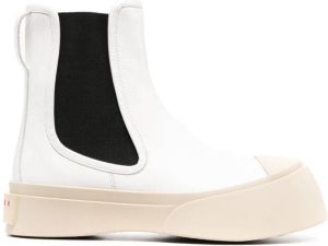Marni slip-on ankle boots White