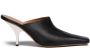 Marni square-toe heeled leather mules Black - Thumbnail 1