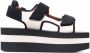 Marni touch-strap platform sandals White - Thumbnail 1