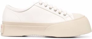 Marni two-tone flatform sneakers White