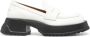Marni two-tone leather loafers White - Thumbnail 1