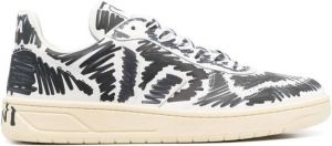 Marni x Veja scribble-print sneakers White