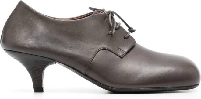 Marsèll 50mm kitten-heel oxford shoes Grey