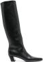 Marsèll 65mm heeled leather boots Black - Thumbnail 1