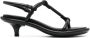 Marsèll 70mm slingback leather sandals Black - Thumbnail 1