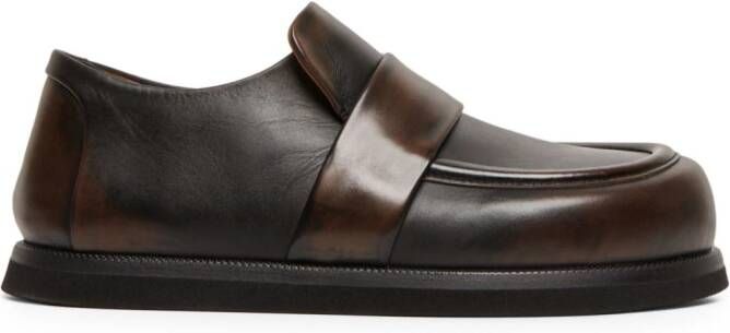 Marsèll Accom leather loafers Brown