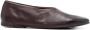 Marsèll almond-toe leather ballerina shoes Brown - Thumbnail 1