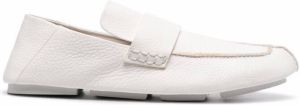 Marsèll almond-toe leather loafers White