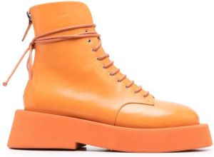 Marsèll ankle lace-up 55mm boots Orange
