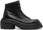 Marsèll ankle lace-up fastening boots Black - Thumbnail 1