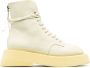 Marsèll ankle lace-up fastening boots Yellow - Thumbnail 1