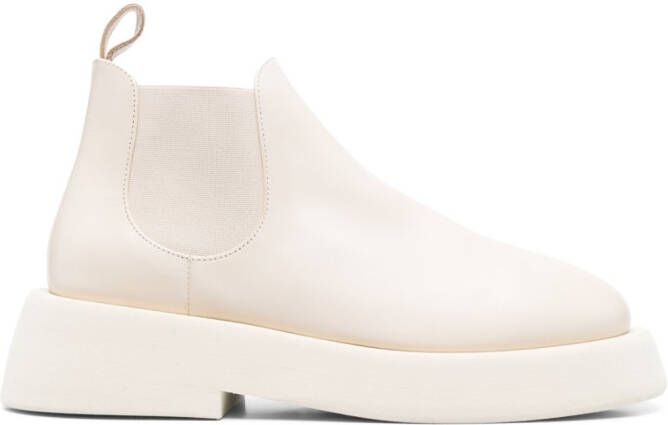 Marsèll ankle leather boots Neutrals