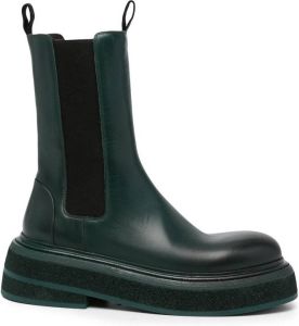 Marsèll ankle-length leather boots Green