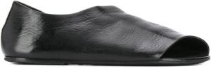 Marsèll asymmetric leather sandals Black